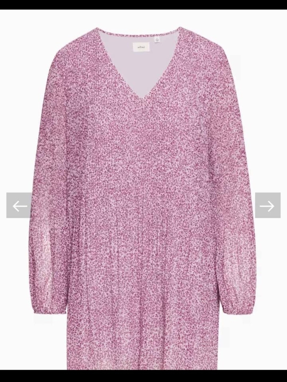Wilfred Daydreamer V-neck Mini Dress